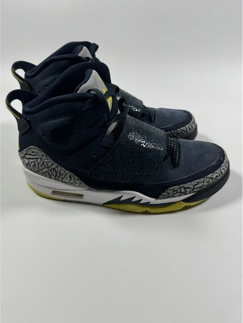 Nike Air Jordan Son of Mars 512245-405 Squadron Blue Volt Men’s Size 10 Shoes